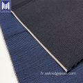 Tissu de denim de limage indigo bleu foncé léger